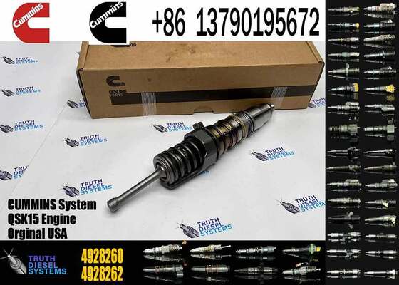 Factory High-quality Truck Engine Assembly Parts Fuel Injector 4928260 1529790 1521978 4088665 18346351 for ISX15 X15 Engine