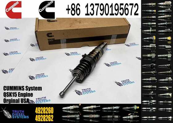 Factory High-quality Truck Engine Assembly Parts Fuel Injector 4928260 1529790 1521978 4088665 18346351 for ISX15 X15 Engine