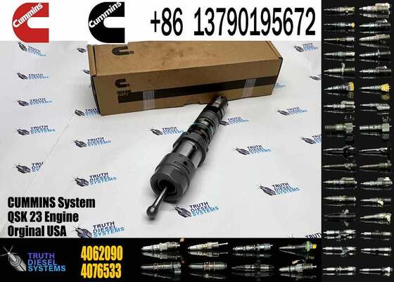 DSGENUINE Reconditioned QSK23 diesel Engine Fuel Injector 4077076 4062090 4902827