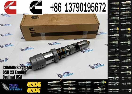 Common Rail Injector Fuel Injecto 4326779 4928346 4928349 for QSK23 Excavator QSK23 QSK45 QSK60