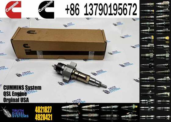 Common Rail Fuel Injector 2897414 4327072 4821827 4928421 for Sprayer Excavator ISL Injector Truck Parts