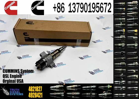 Common Rail Fuel Injector 2897414 4327072 4821827 4928421 for Sprayer Excavator ISL Injector Truck Parts