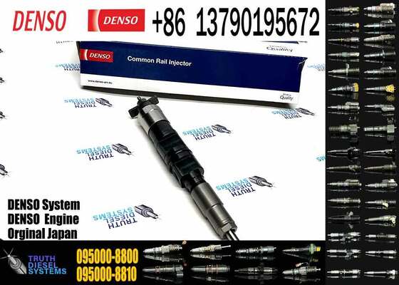 Diesel Fuel Injector DZ100217 RE524382 RE529118 SE501926 095000-6491 095000-6492 095000-8800 095000-8801 for Excavator