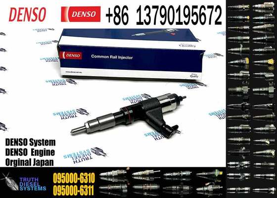 Brand Diesel Fuel Injector 095000-6310 Common Rail Injector 095000-6311 RE530362