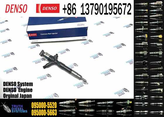 Construction Machinery 23670-0L070 095000-5520 23670-09360 Common Rail Diesel Injector