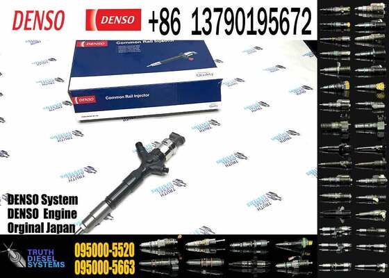 Construction Machinery 23670-0L070 095000-5520 23670-09360 Common Rail Diesel Injector