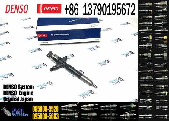 Construction Machinery 23670-0L070 095000-5520 23670-09360 Common Rail Diesel Injector