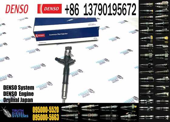 Construction Machinery 23670-0L070 095000-5520 23670-09360 Common Rail Diesel Injector