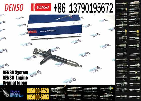 Construction Machinery 23670-0L070 095000-5520 23670-09360 Common Rail Diesel Injector