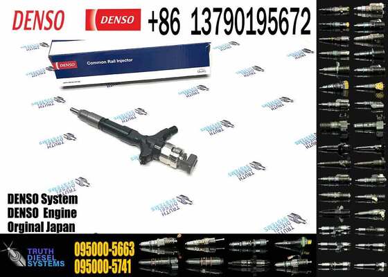 High Quality High-pressure Common Rail Injector 095000-5663 23670-30050 Is Suitable for 2KD-FTV Engines