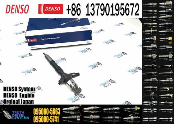 High Quality High-pressure Common Rail Injector 095000-5663 23670-30050 Is Suitable for 2KD-FTV Engines