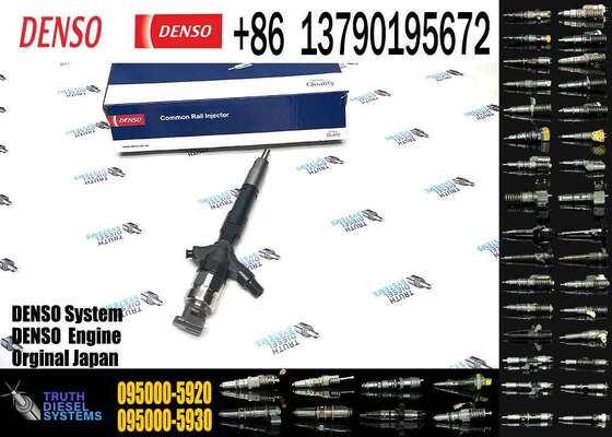 ERIKC 23670-09070 2KD-FTV 095000-5920 diesel Fuel Auto Engine Common Rail Injector 0950005920 Euro4 for Denso