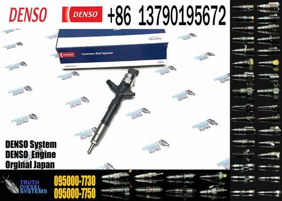 Heavy Truck Injector 095000 7730 0950007730 Diesel Injection 095000-7730 for Denso Toyota 23670-30210 23670-39295