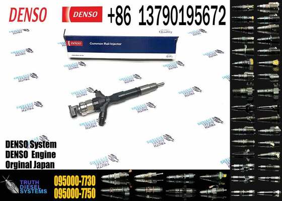 Heavy Truck Injector 095000 7730 0950007730 Diesel Injection 095000-7730 for Denso Toyota 23670-30210 23670-39295