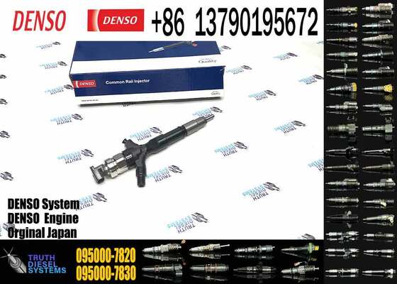 Genuine Diesel Fuel Injectors 095000-7820 23670-30290 Original Common Rail Injector 23670-30290 095000-7820