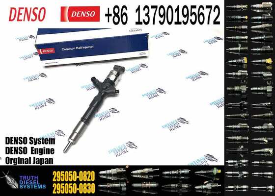 New Diesel Fuel Injector 295050-0820 2950500820 23670-39385 23670-30380 for Toyota