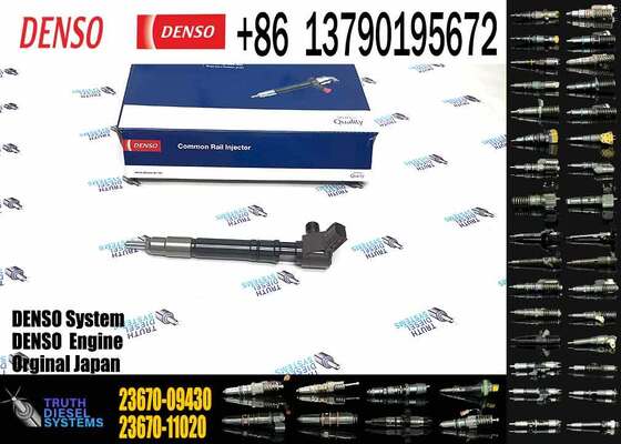 Common Rail 2 PIN Fuel Injector for Toyota 295700-0560 G4 Hilux 2.8L 1GD for Denso 23670-11020 23670-09430 23670-0E020