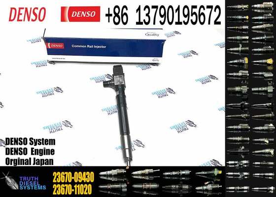 Common Rail 2 PIN Fuel Injector for Toyota 295700-0560 G4 Hilux 2.8L 1GD for Denso 23670-11020 23670-09430 23670-0E020