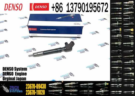 Common Rail 2 PIN Fuel Injector for Toyota 295700-0560 G4 Hilux 2.8L 1GD for Denso 23670-11020 23670-09430 23670-0E020
