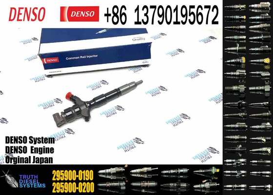 High-quality Auto Parts Common Rail Fuel Injector 23670-30170 295900-0190 23670-39445
