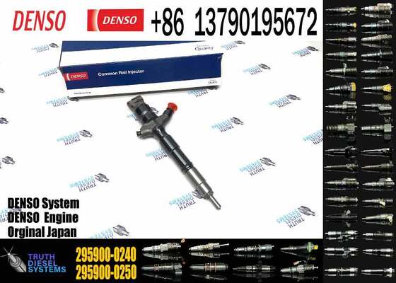 295900-0240 Common Rail Fuel Injector 23670-30170 23670-39495 for TOYOTA Hilux 2GD High Performance Injection Valve