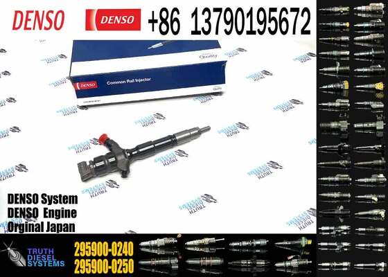 295900-0240 Common Rail Fuel Injector 23670-30170 23670-39495 for TOYOTA Hilux 2GD High Performance Injection Valve