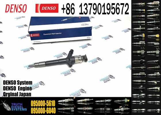 High Quality Common Rail Injector 095000-6040 095000-5610 for To Yota 2AD-FTV Engine 23760-0R010 23760-0R020 engine