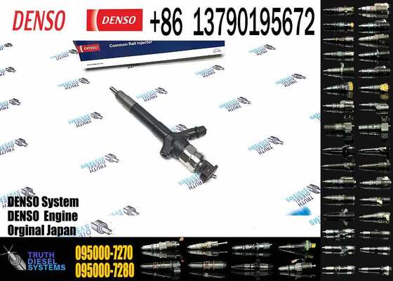Chinese Manufacture Diesel Fuel Injectors Common Rail Fuel Injector 095000-7270 for DENSO 23670-0R120 from China