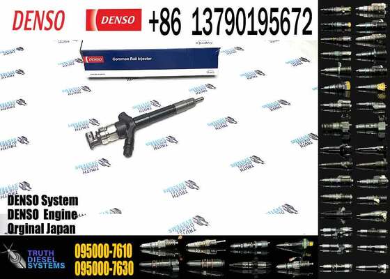 095000-7610 2AD Nozzles Diesel Fuel Common Rail Injector 23670-0R060 23670-0R010 23670-09260 23670-09200 23670-09130 DCRI107610