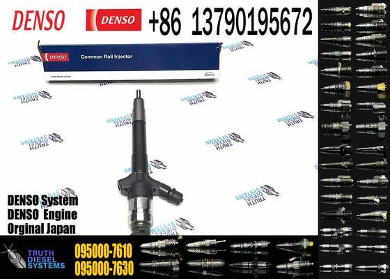 095000-7610 2AD Nozzles Diesel Fuel Common Rail Injector 23670-0R060 23670-0R010 23670-09260 23670-09200 23670-09130 DCRI107610