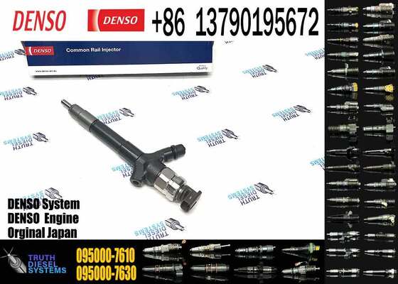 095000-7610 2AD Nozzles Diesel Fuel Common Rail Injector 23670-0R060 23670-0R010 23670-09260 23670-09200 23670-09130 DCRI107610