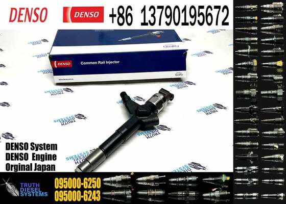 New 095000-6250 16600-EB700 16600-EB70D 16600-EC00A 16600-EC00B 16600-EC00C 16600-EC00E Common Rail Diesel Injector Steel NISSAN