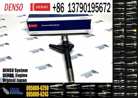 New 095000-6250 16600-EB700 16600-EB70D 16600-EC00A 16600-EC00B 16600-EC00C 16600-EC00E Common Rail Diesel Injector Steel NISSAN