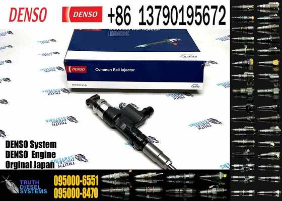 095000-6551 23670-E0190 Common Rail Fuel Injector 095000-6550 23670-E0190 Heavy Truck Diesel Parts With High Quality