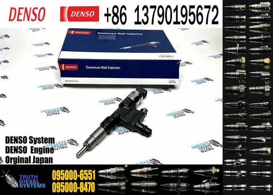 095000-6551 23670-E0190 Common Rail Fuel Injector 095000-6550 23670-E0190 Heavy Truck Diesel Parts With High Quality