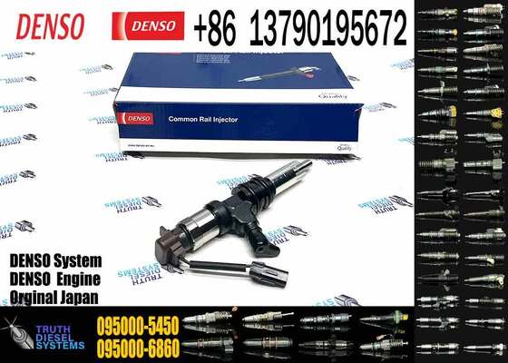 Truck Engine Parts Common Rail Diesel Fuel Injector 095000-5450 ME302143 095000-5451 095000-5452