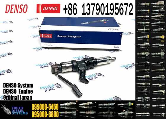 Truck Engine Parts Common Rail Diesel Fuel Injector 095000-5450 ME302143 095000-5451 095000-5452