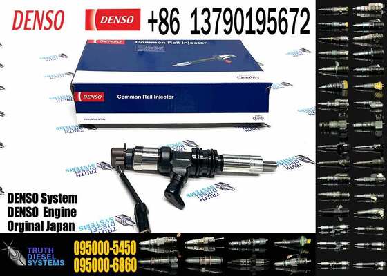 Truck Engine Parts Common Rail Diesel Fuel Injector 095000-5450 ME302143 095000-5451 095000-5452