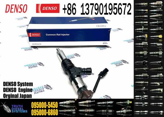 Truck Engine Parts Common Rail Diesel Fuel Injector 095000-5450 ME302143 095000-5451 095000-5452