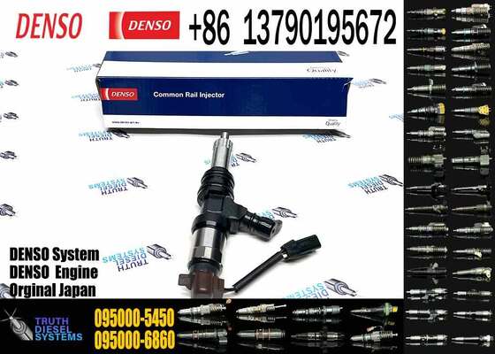 Truck Engine Parts Common Rail Diesel Fuel Injector 095000-5450 ME302143 095000-5451 095000-5452
