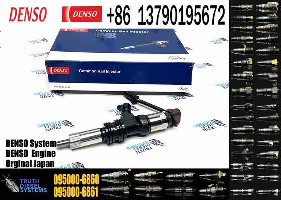 Diesel Fuel Injector 095000-6860 095000-6861 ME304627 ME307086 for Mitsubishi Engine 6M60 6M60T Truck FH FK FM