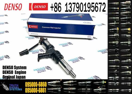 Diesel Fuel Injector 095000-6860 095000-6861 ME304627 ME307086 for Mitsubishi Engine 6M60 6M60T Truck FH FK FM
