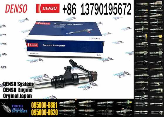 Diesel Fuel Injector 095000-6860 095000-6861 ME304627 ME307086 for Mitsubishi Engine 6M60 6M60T Truck FH FK FM