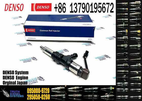 Truck Engine Parts Common Rail Diesel Fuel Injector 095000-9720 ME307488 095000-9721 095000-9722