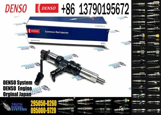 Truck Engine Parts Common Rail Diesel Fuel Injector 295050-0260 ME306476 295050-0261 295050-0262