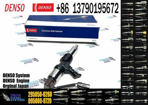 Truck Engine Parts Common Rail Diesel Fuel Injector 295050-0260 ME306476 295050-0261 295050-0262