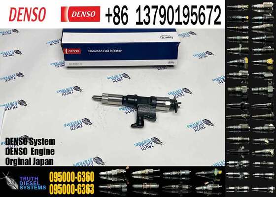Common Rail Diesel Injector 095000-6363 095000-6360 for Isuzu Engine 4HK1 6HK1 Injector