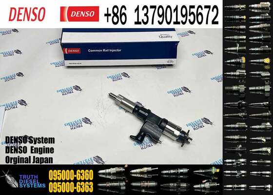 Common Rail Diesel Injector 095000-6363 095000-6360 for Isuzu Engine 4HK1 6HK1 Injector
