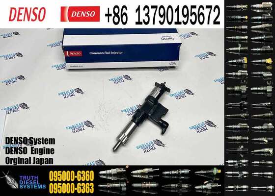 Common Rail Diesel Injector 095000-6363 095000-6360 for Isuzu Engine 4HK1 6HK1 Injector