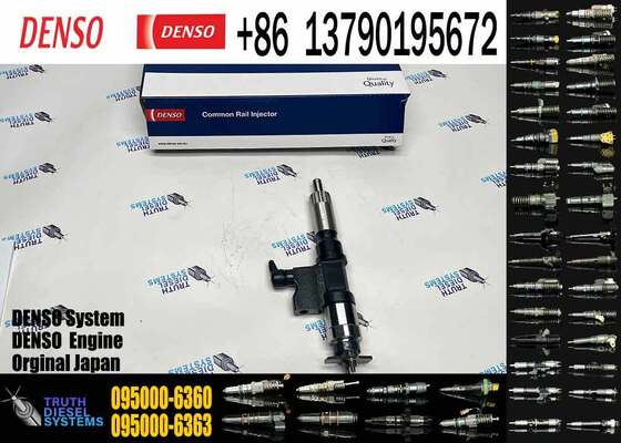 Common Rail Diesel Injector 095000-6363 095000-6360 for Isuzu Engine 4HK1 6HK1 Injector